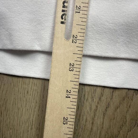 2Pac Shakur Cross Colours Hoodie Mens Large White Graphic Hip Hop Rap Pullover - Picture 12 of 13